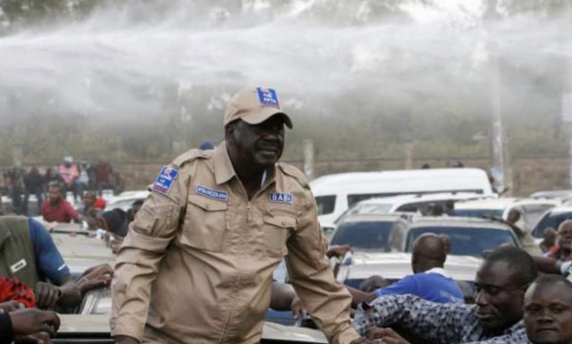 Kenya's Odinga calls for rally ahead of reform talks