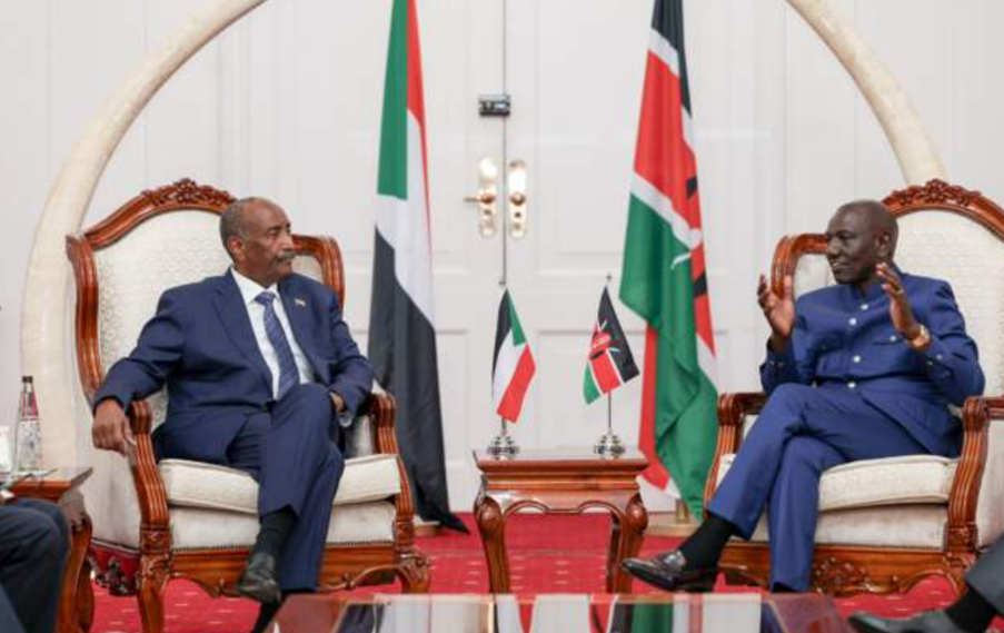 Kenya and Sudan seek to expedite 'slow' Jeddah talks