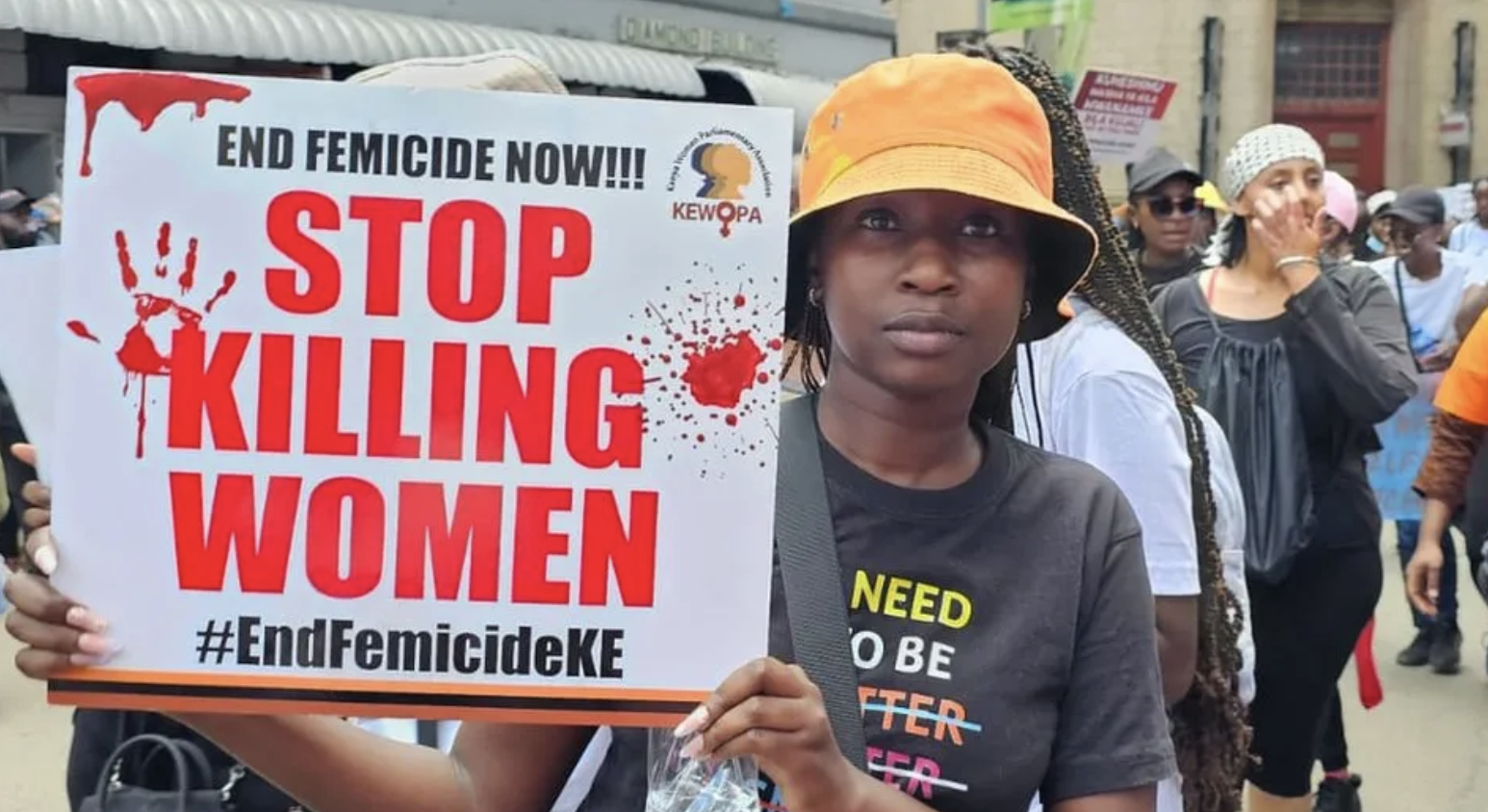 Kenya femicide: Hundreds protest at violence against women