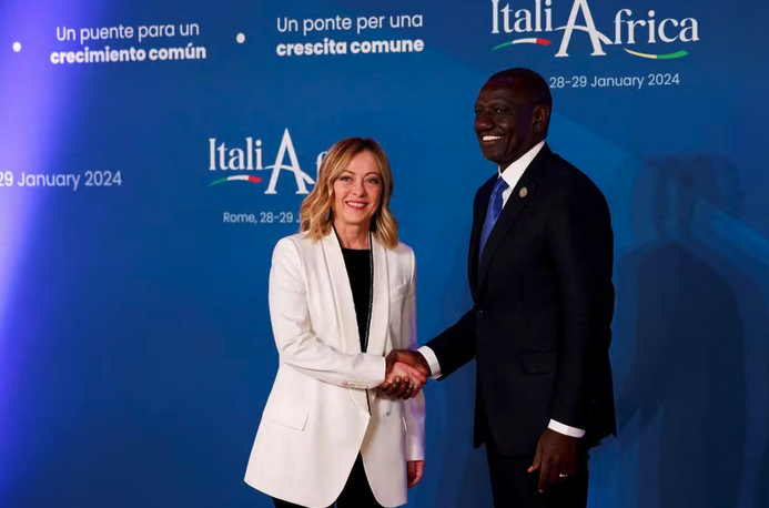 Kenya endorses Italy's Africa plan despite criticism over funding