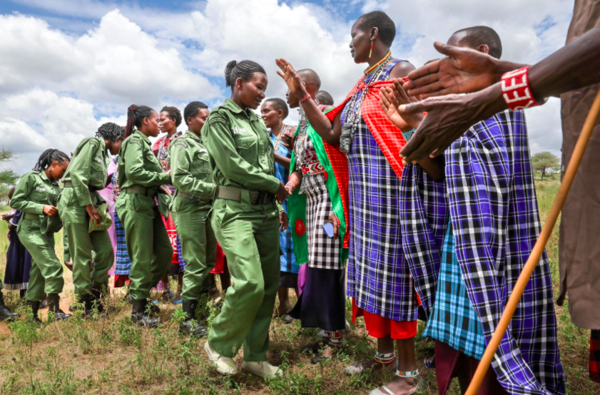 Women rangers fight poachers and prejudice in Kenya