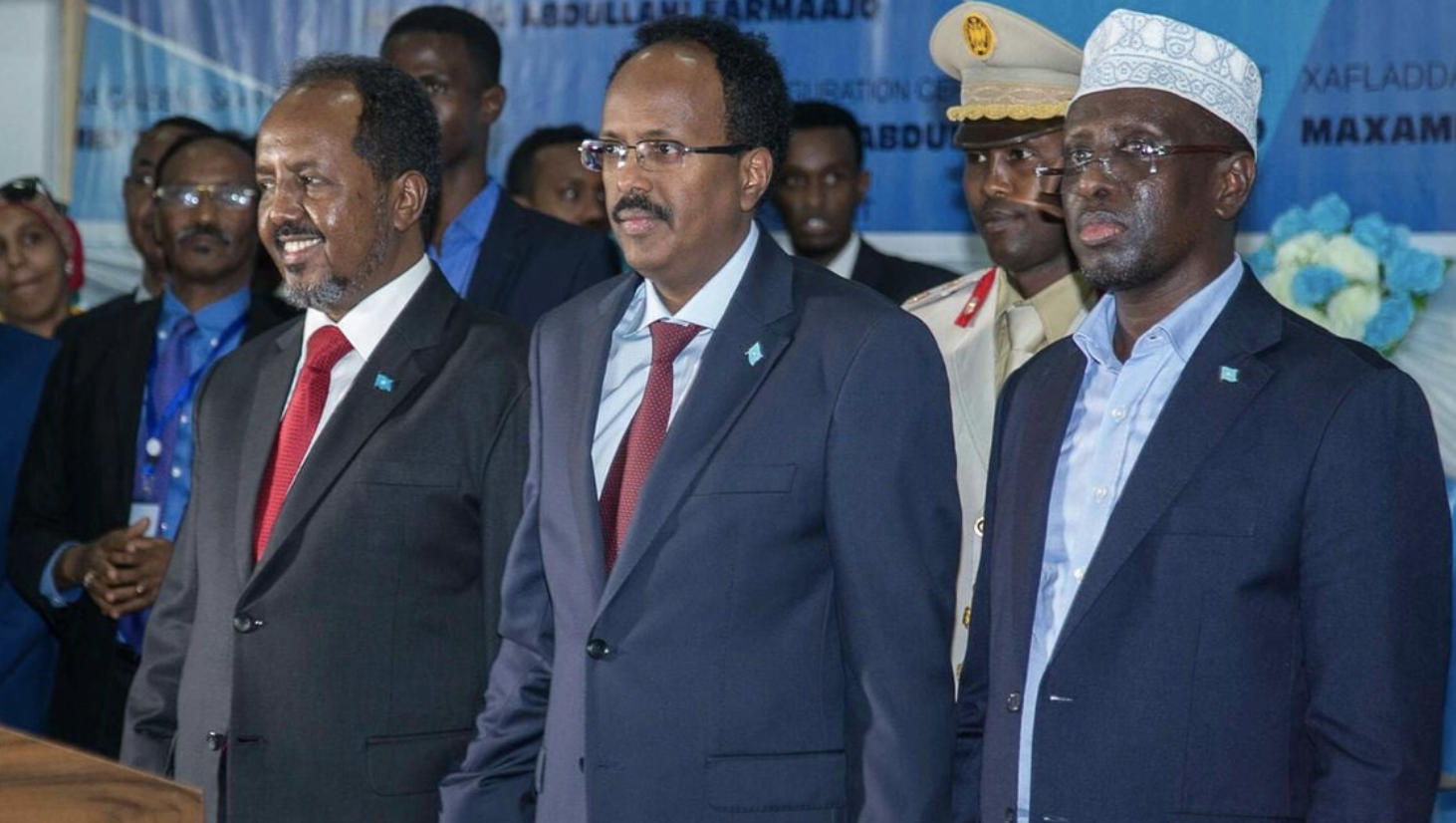 Somalia's old rivals reunite in debate on constitution