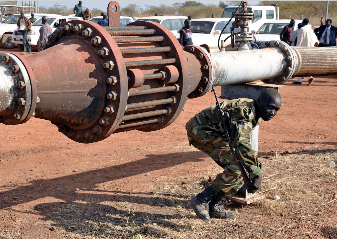 Sudan war causes stoppages on South Sudan oil pipeline, officials say