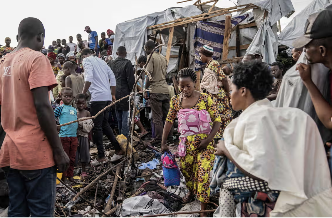 Rwandan forces and M23 rebels shelled refugee camps in DRC, report claims