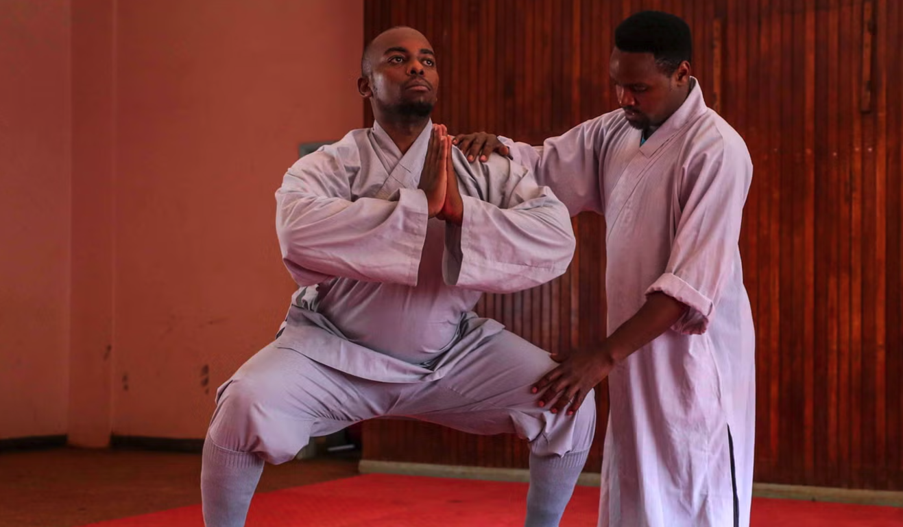 Some young Kenyans turn to kung fu for self-improvement in difficult times