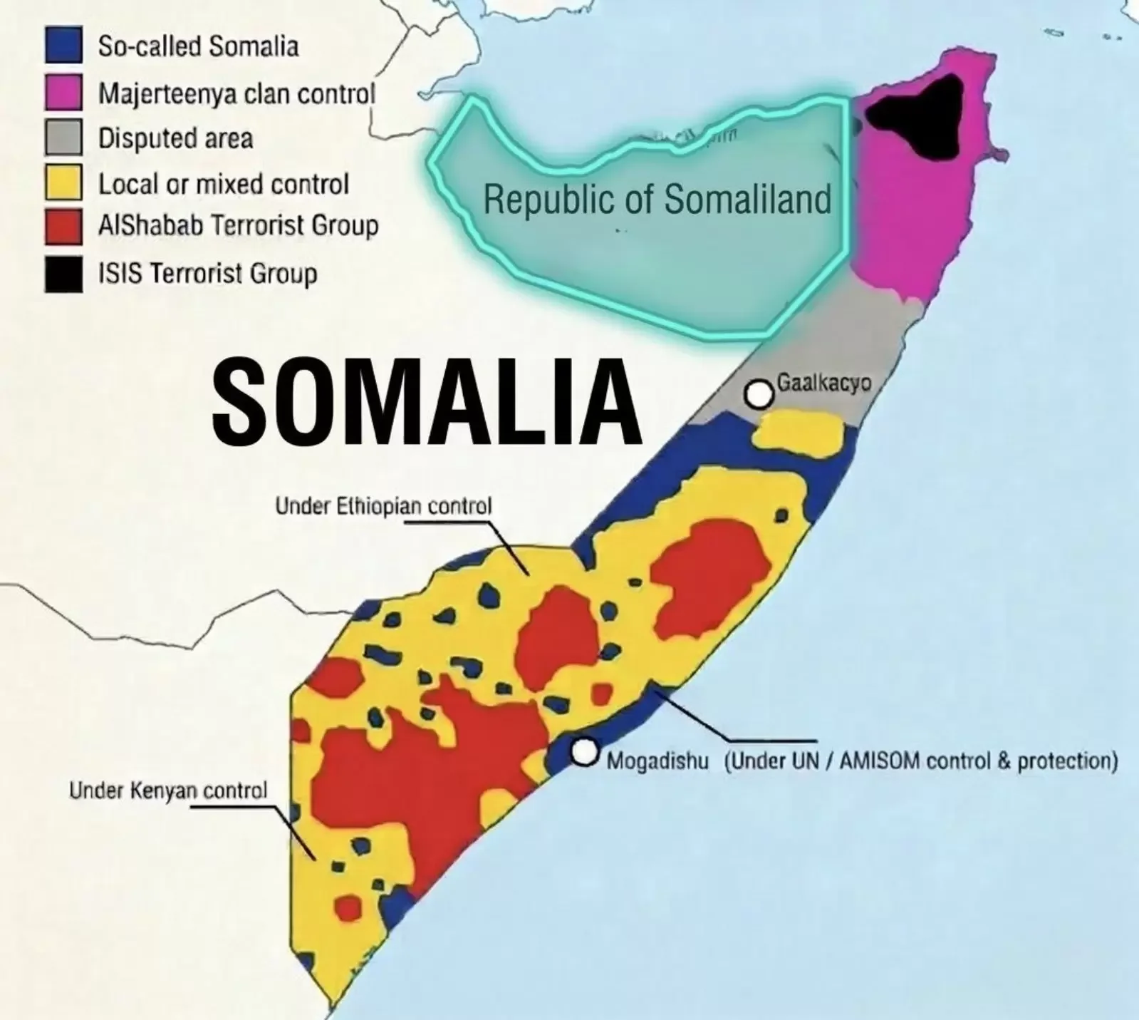Somalia Urges Arab States to Block Wider Recognition of Somaliland