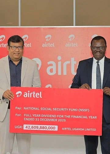 Uganda: Airtel Uganda Hands Sh42.6 Billion Dividend to NSSF