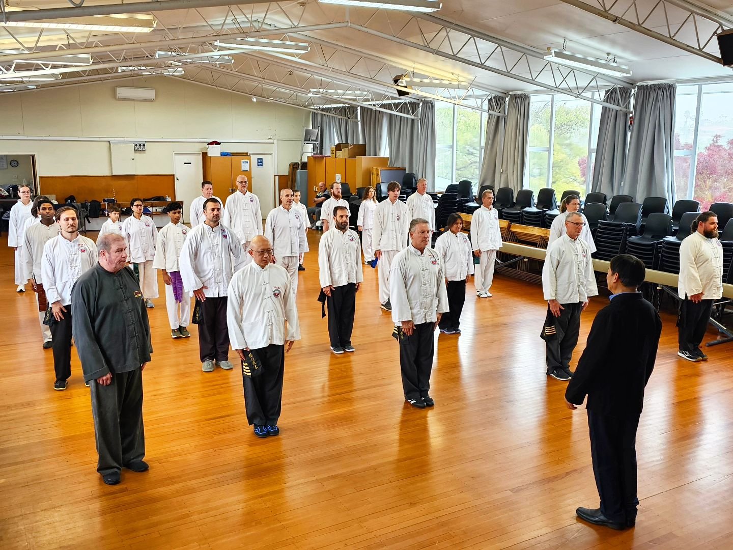 Kung Fu seminar yesterday in Auckland! Great to see the new students and new blackbelts!!