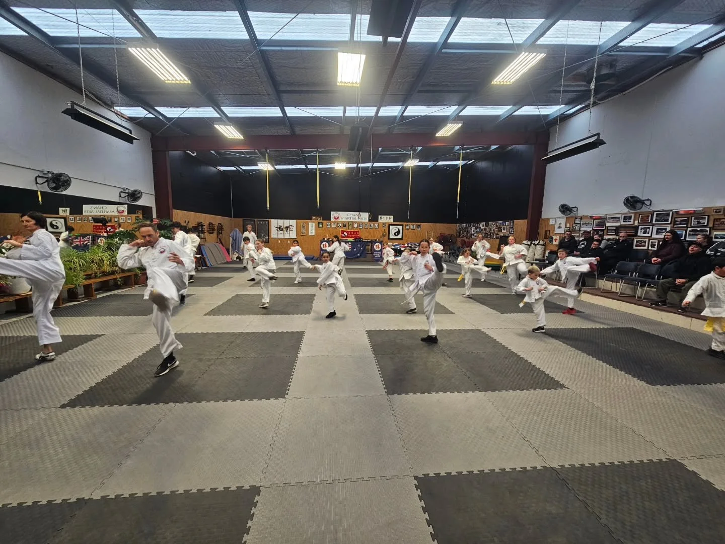 Kung Fu grading at HQ today!!