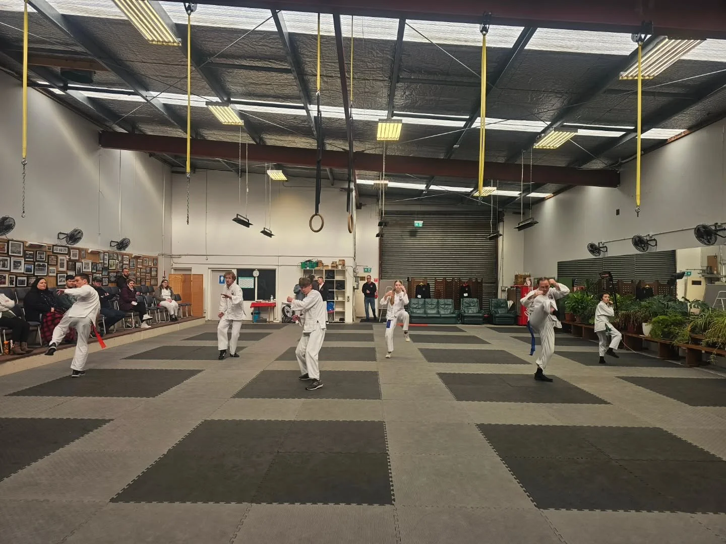 Kung Fu grading at HQ!