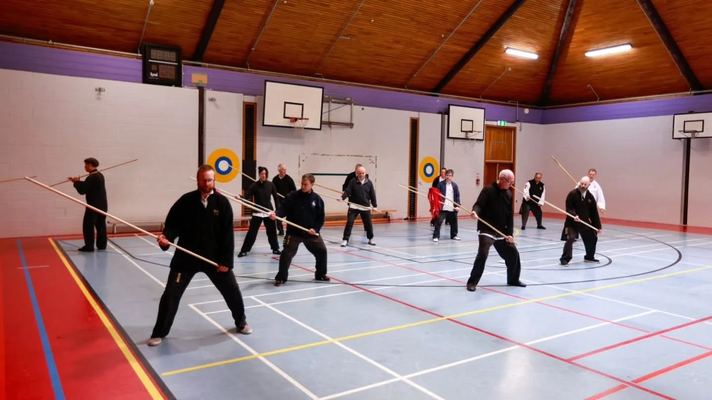 Weapons training at camp!