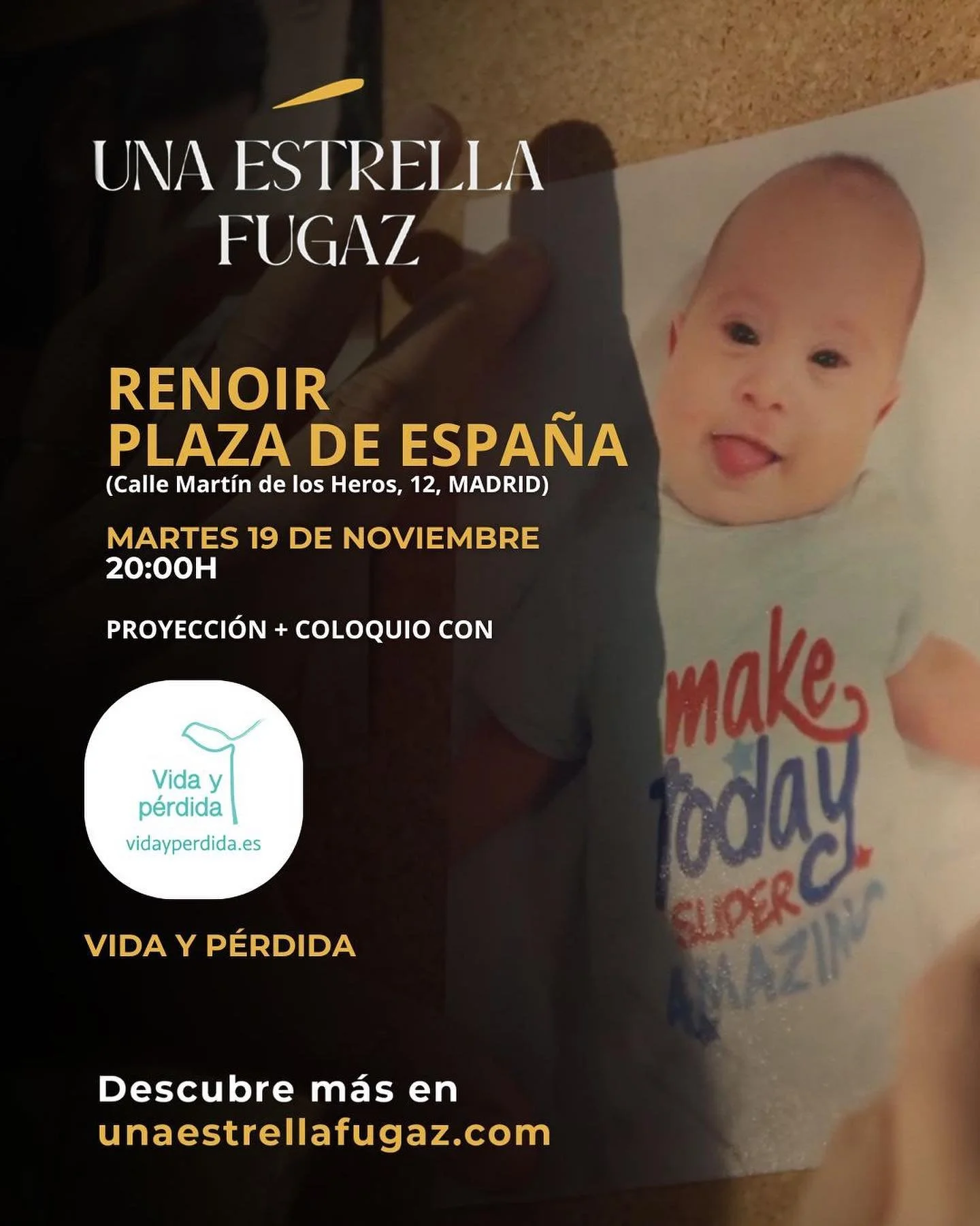 Ayer compartimos un pase especial de la pel&iacute;cula: &ldquo;Una estrella fugaz&rdquo;. Una actividad que organizamos para los padres y madres de los grupos de Vida y p&eacute;rdida, as&iacute; como sus familiares, amigos, compa&ntilde;eros de Ren