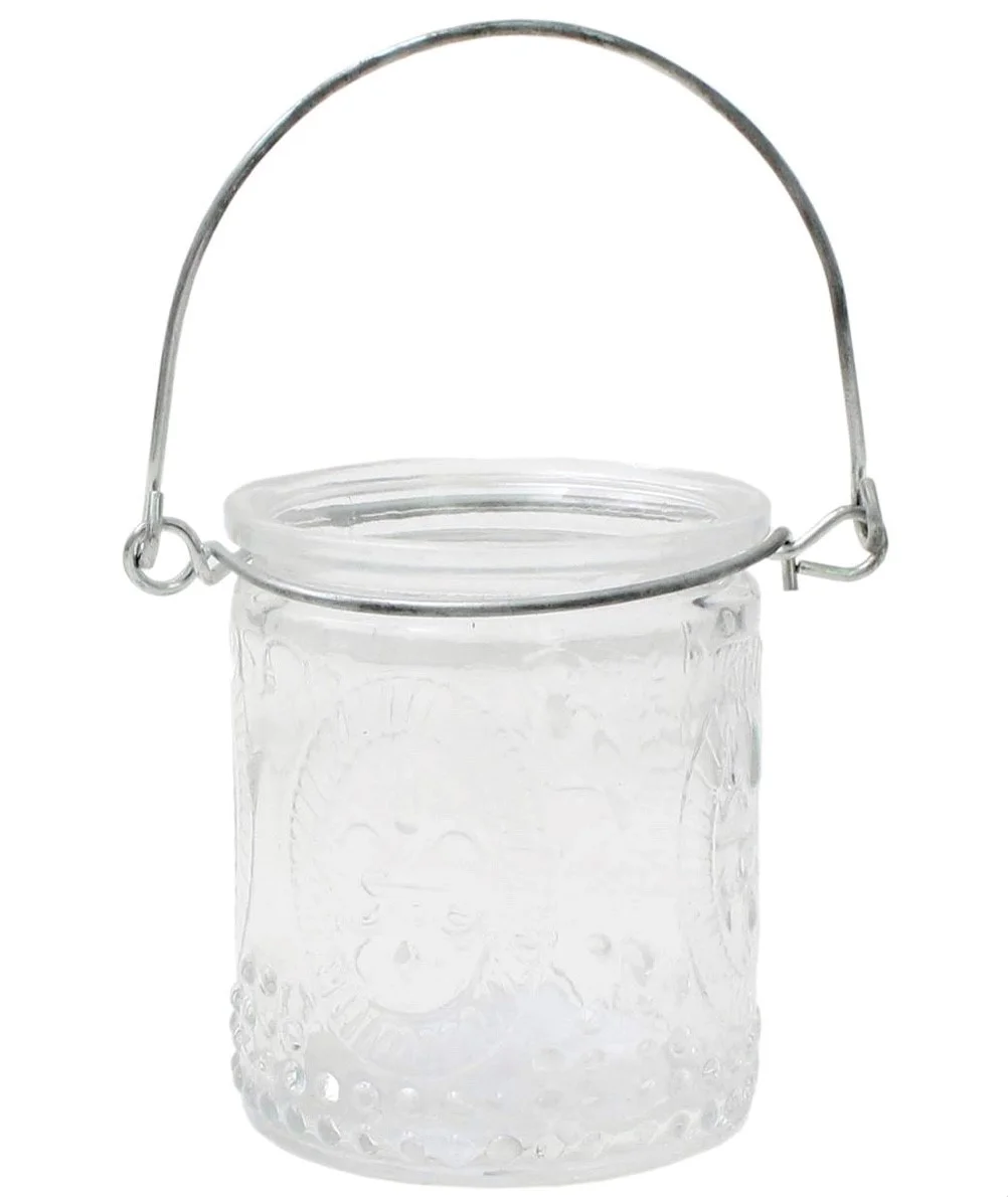 Small Glass Hanging Lanterns