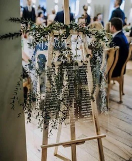 Jodie Perspex Table Plan