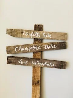 Rustic Sign Post