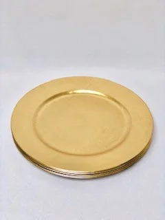 Gold Charger Plates