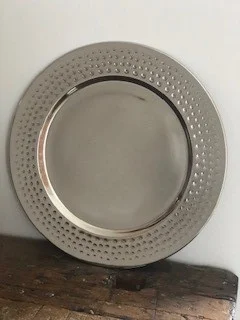 Silver Charger Plate