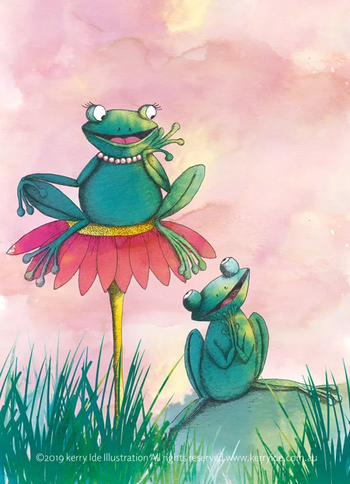 Frogs in Love