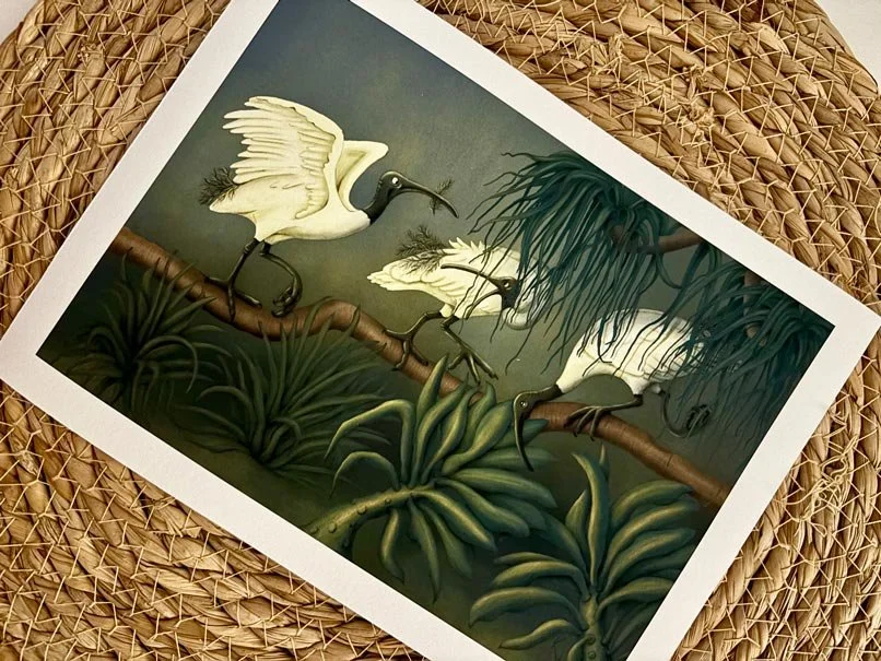 Ibis-print-on-placemat.jpg