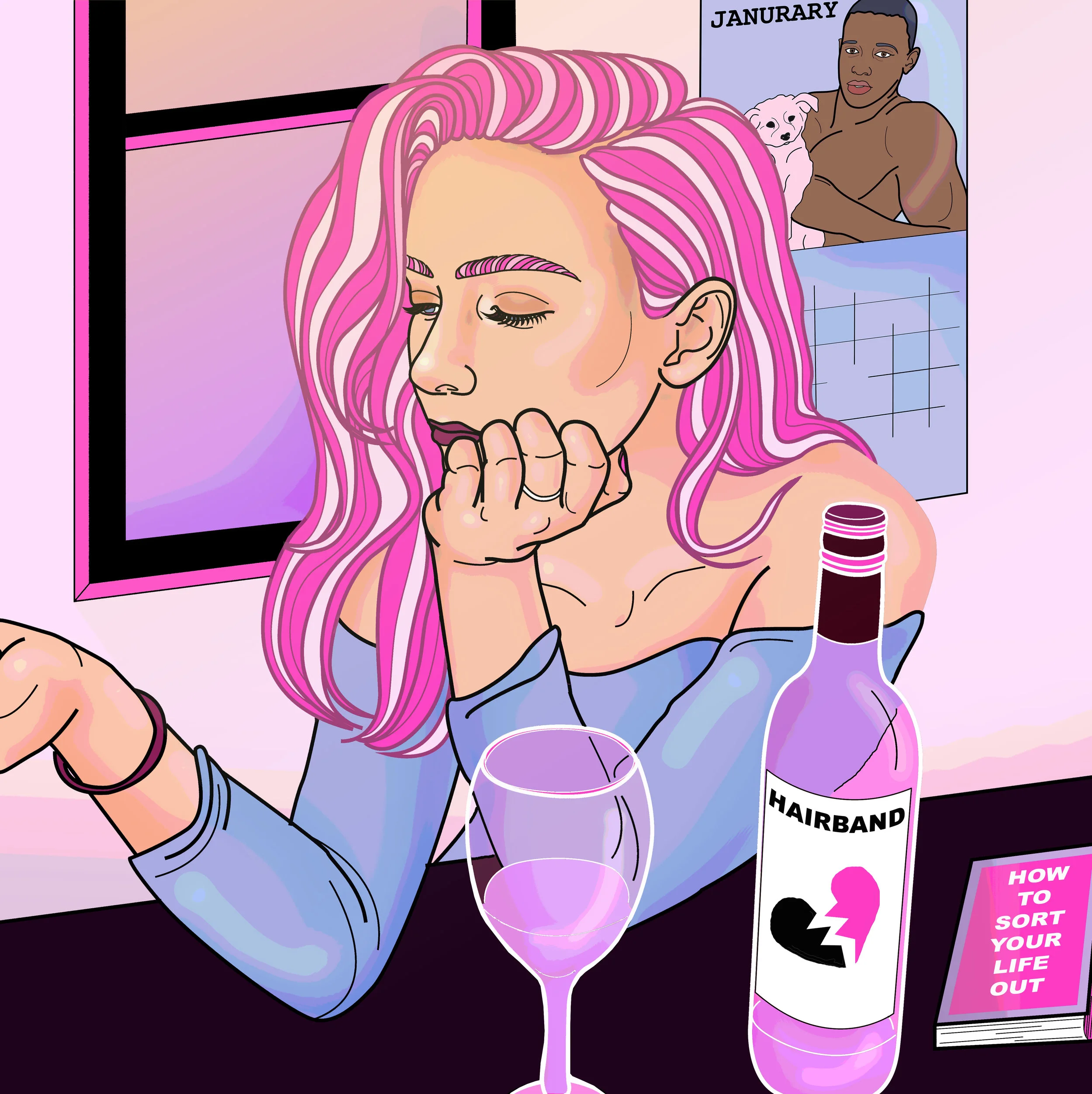 Colours of Modern Girlhood // the Illustrations of Megan Gabbey