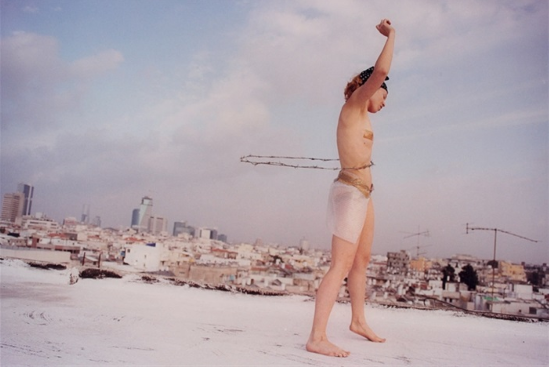 Sigalit Landau // Barbed Hula (2001)