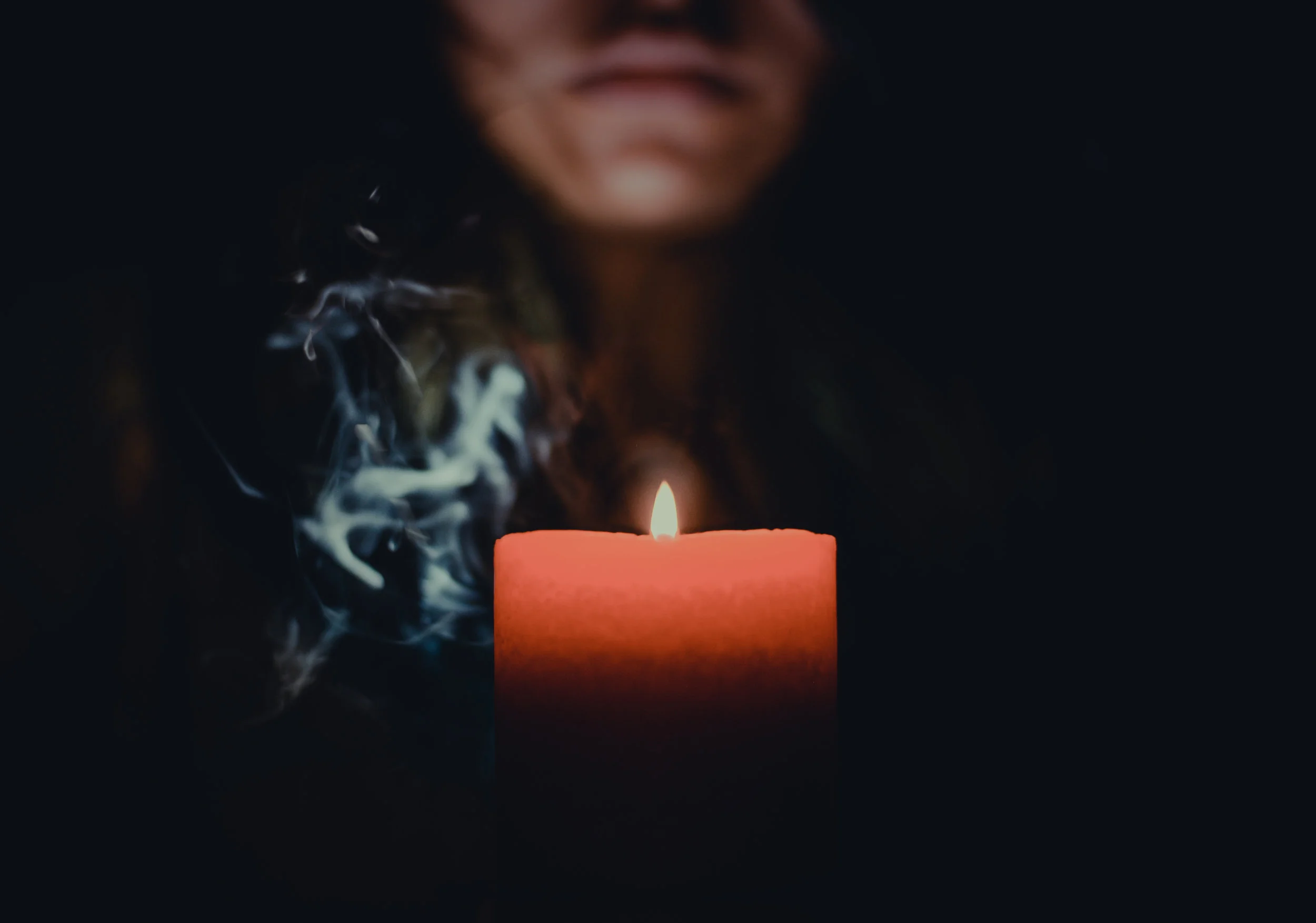 The first prayers were smoke