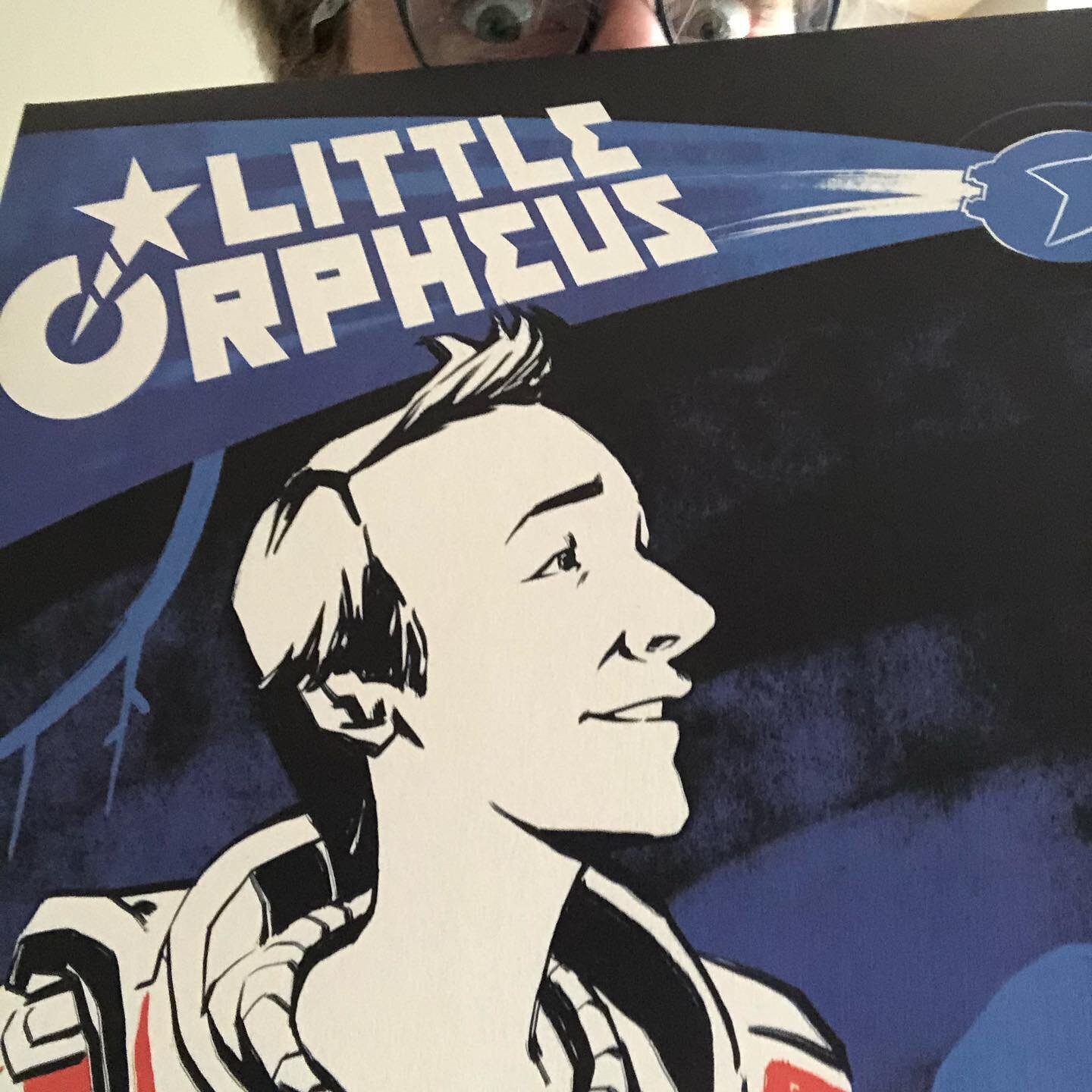 Little Orpheus vinyl arrived! Looks so cool. Yay