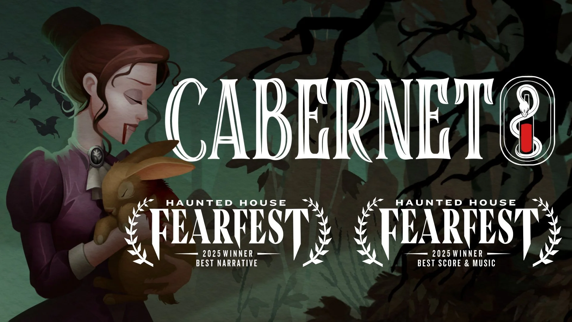 Thrilled that Cabernet was awarded Best Score &amp; Music at the @hhfearfest awards! Congrats to co-composer @helena_alx and thanks to @partyforintroverts for having me (whoop to Best Narrative!).