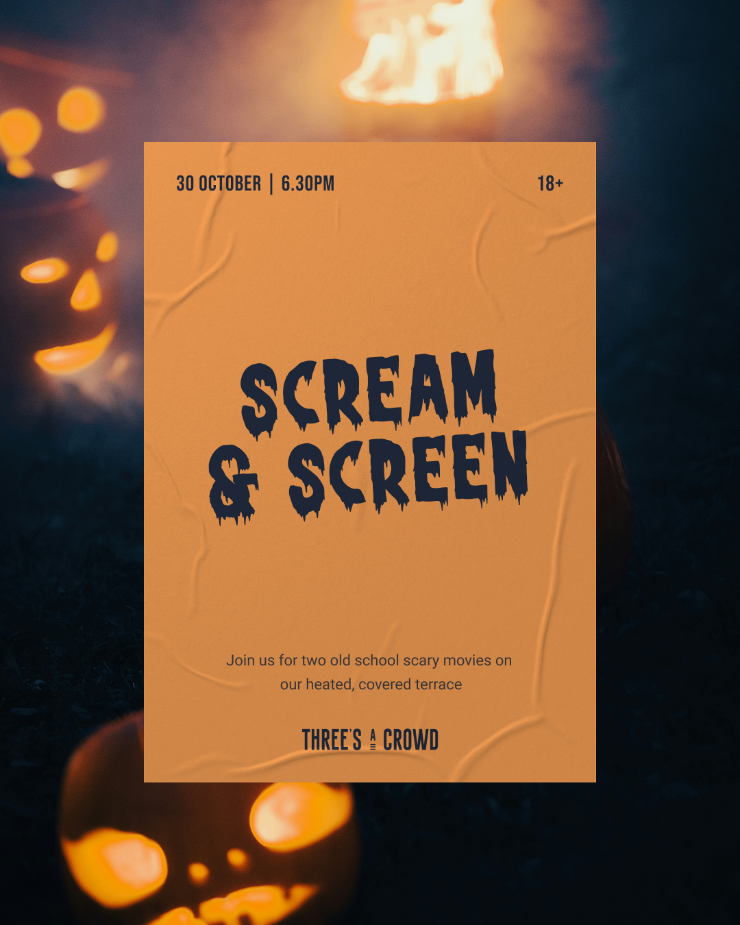 Scream & Screen — Three's A Crowd