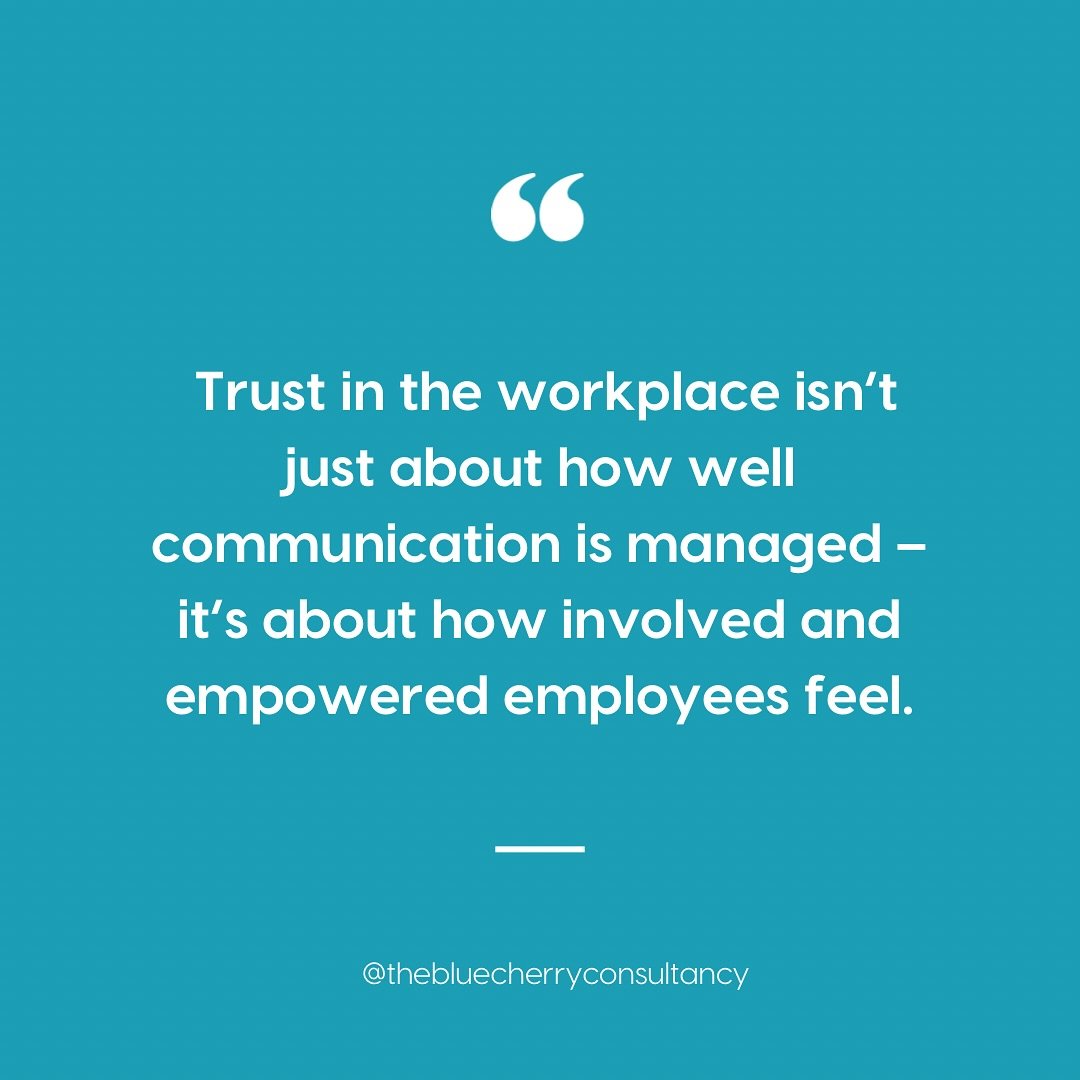 This post beautifully captures the significance of trust in the workplace and emphasizes how empowering and including employees can truly transform organizations and enhance brand reputation, employee satisfaction and productivity.

Share your though