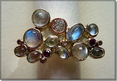 White Gold Dress Ring 