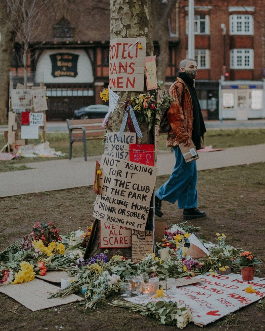 The news of the murder of Sarah Everard was deeply shocking in the very fact that it wasn&rsquo;t surprising. A space is needed for people to heal. 

We are collectively mourning Sarah Everard. We are mourning our safety, our past and our future expe