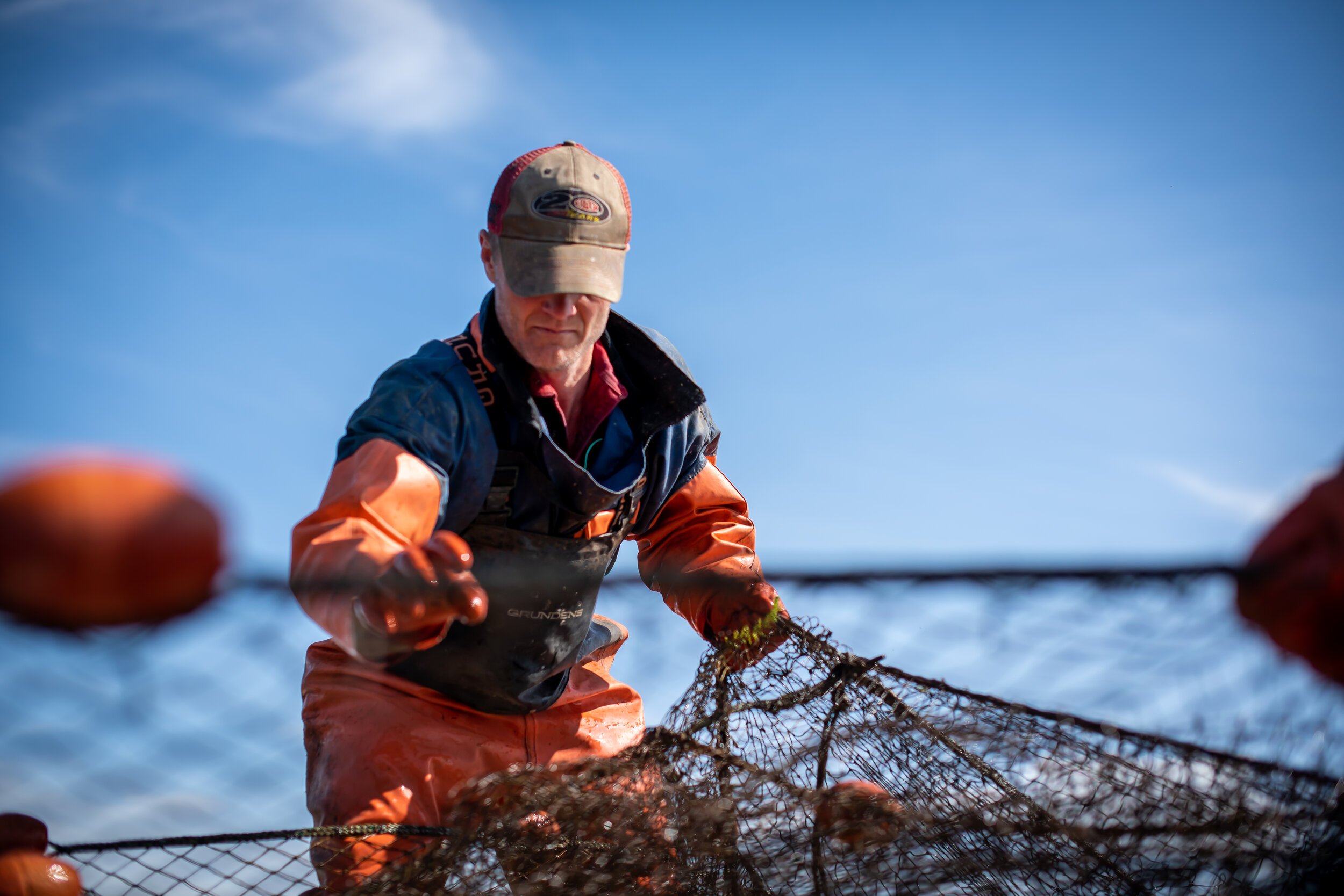 Łowienie leszczy w Kalix, Szwecja. Zdjęcie: Marie Sparréus
