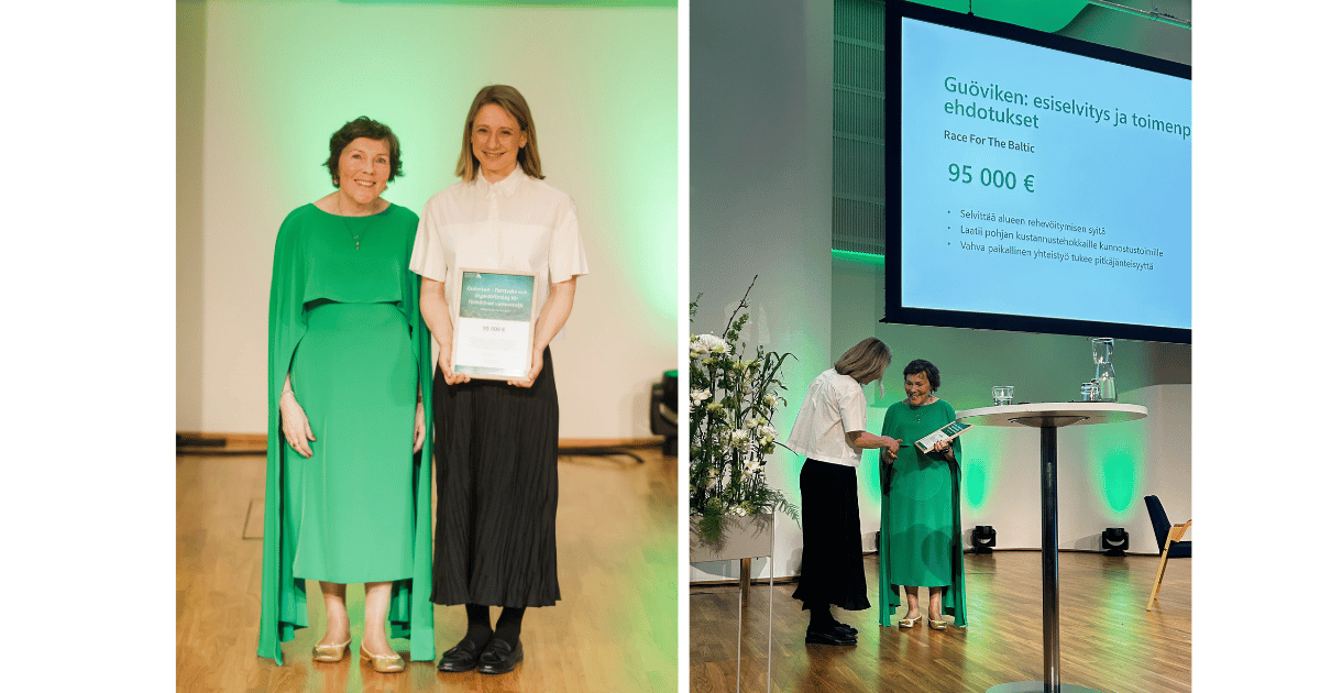 Generous support from Ålandsbanken’s Baltic Sea Project