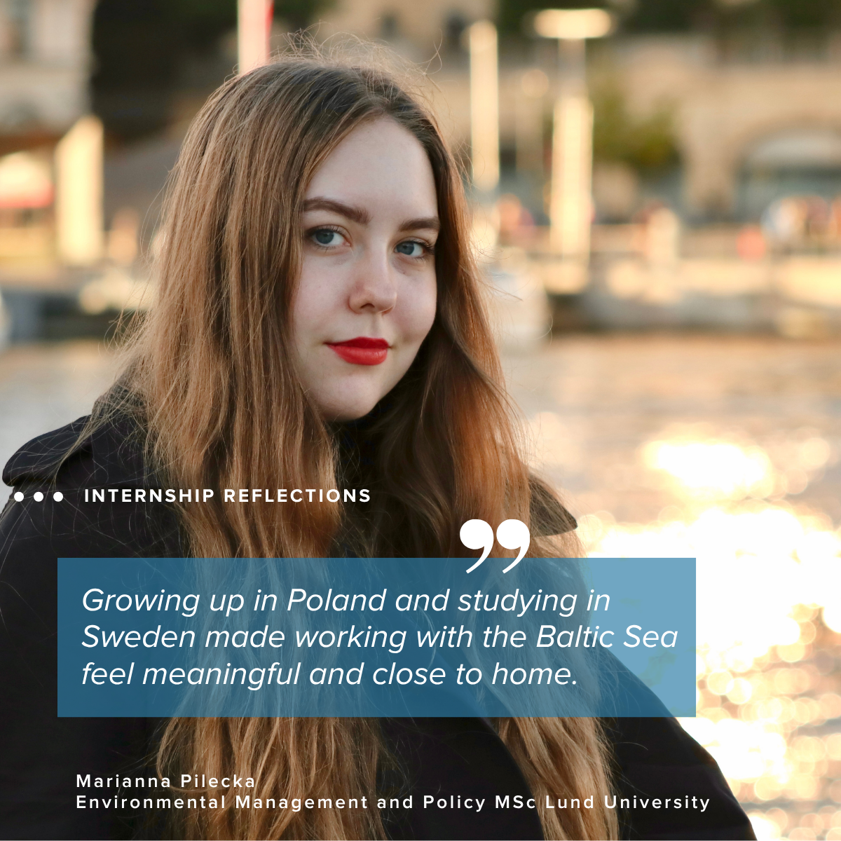 Internship reflections – meet Marianna