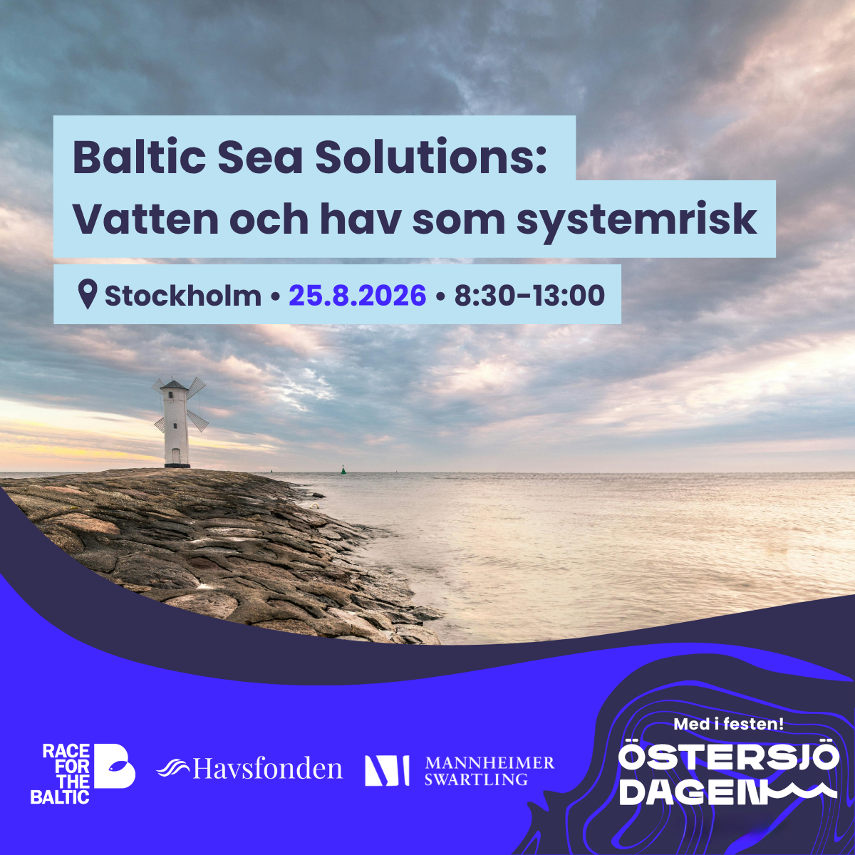 Baltic Sea Solutions: Vatten och hav som systemrisk