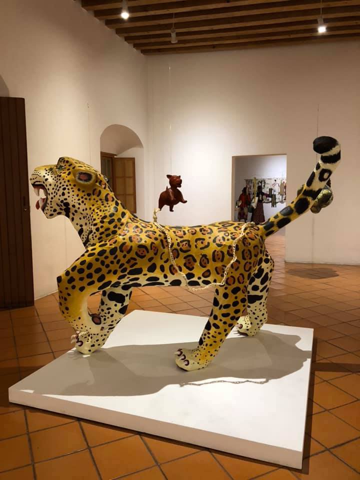 Jaguar, 2018, paper mache