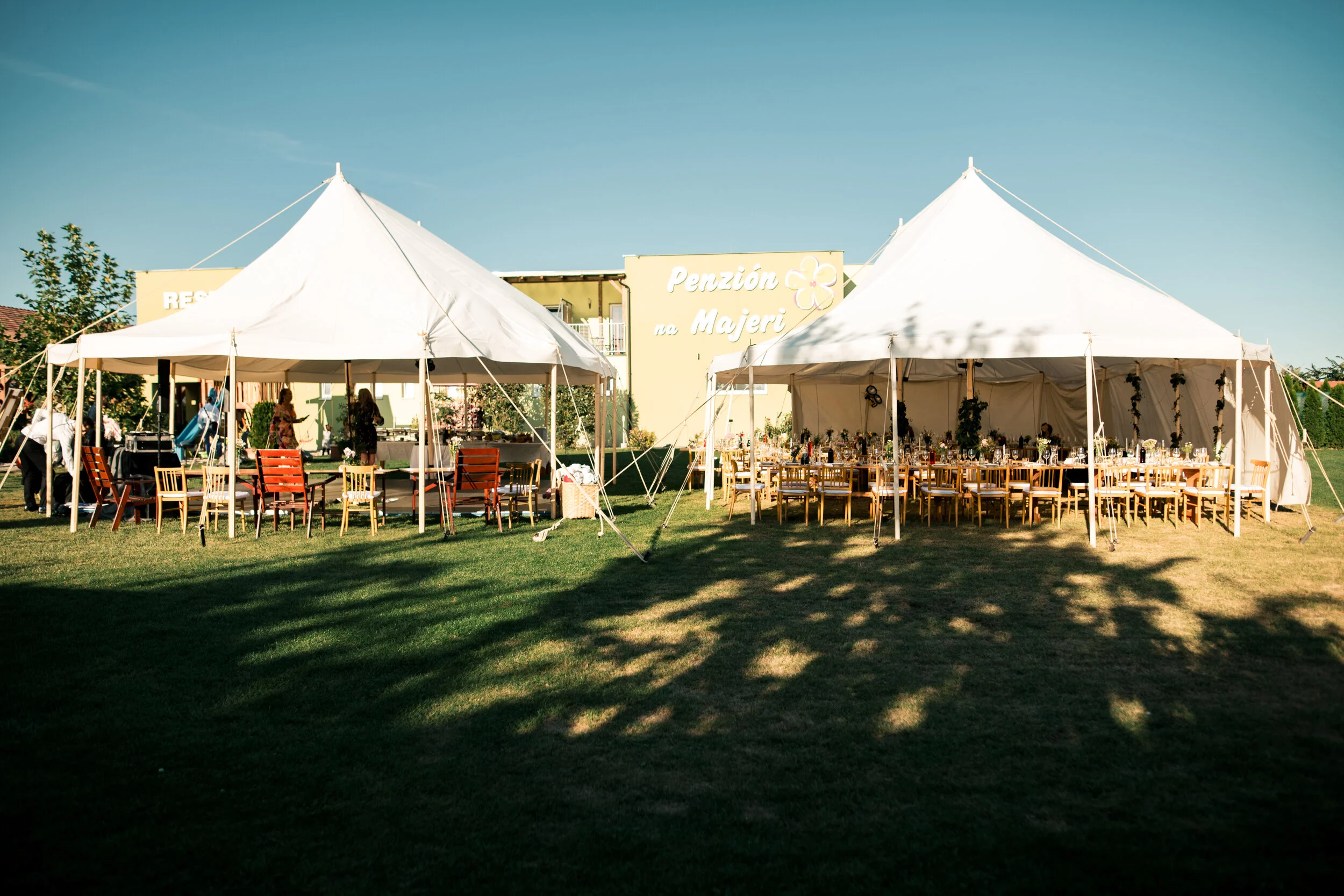 Veľkokapacitný stan 8x12m