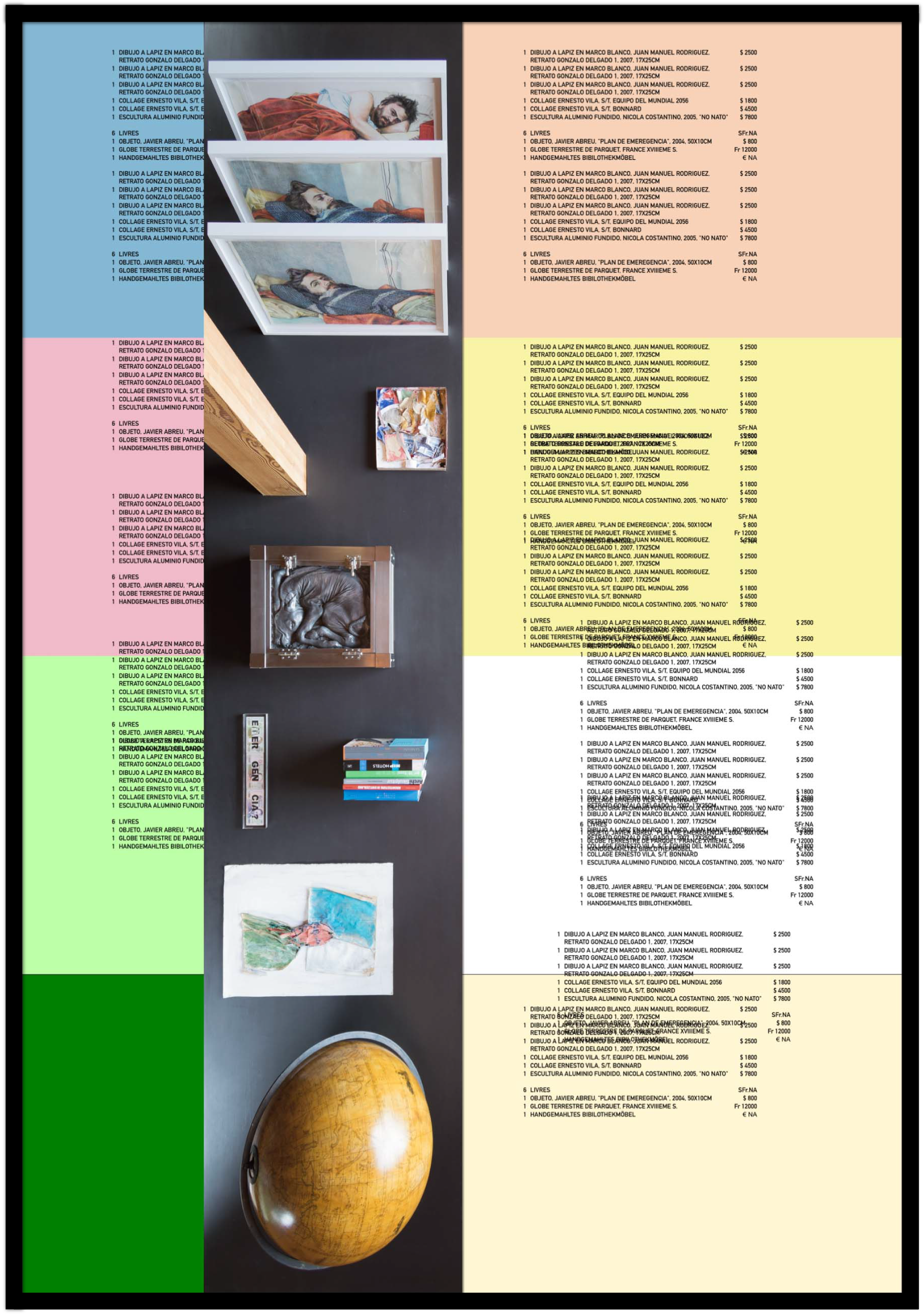 Archeology #1, Collage, print and photograph, 84cm x 60cm