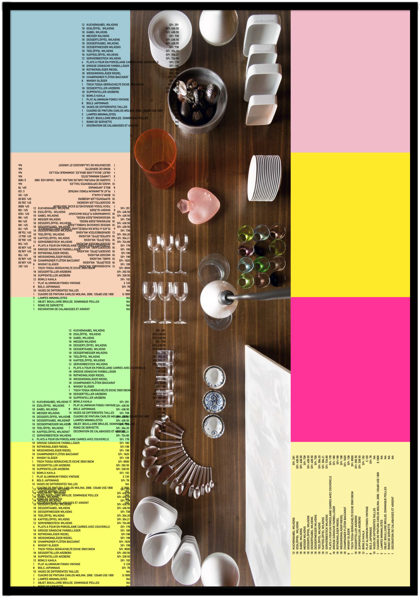 Archeology #3, Collage, print and photograph, 84cm x 60cm and video (below)