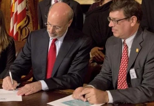 MARWAN WITH GOVERNOR WOLF ON ARAB-AMERICAN DAY