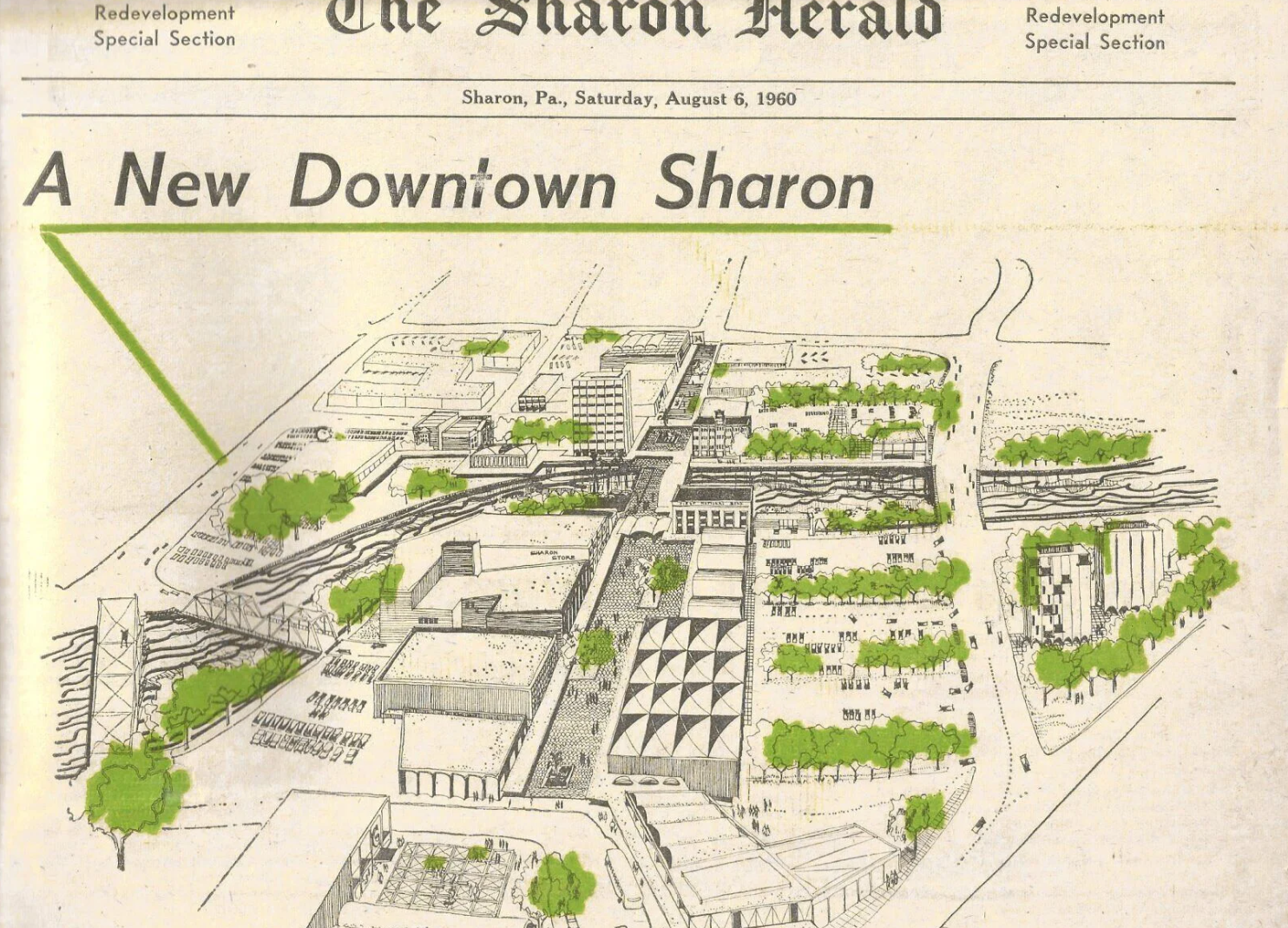 When Sharon flattened its flats: How well-intentioned urban renewal failed a half-century ago