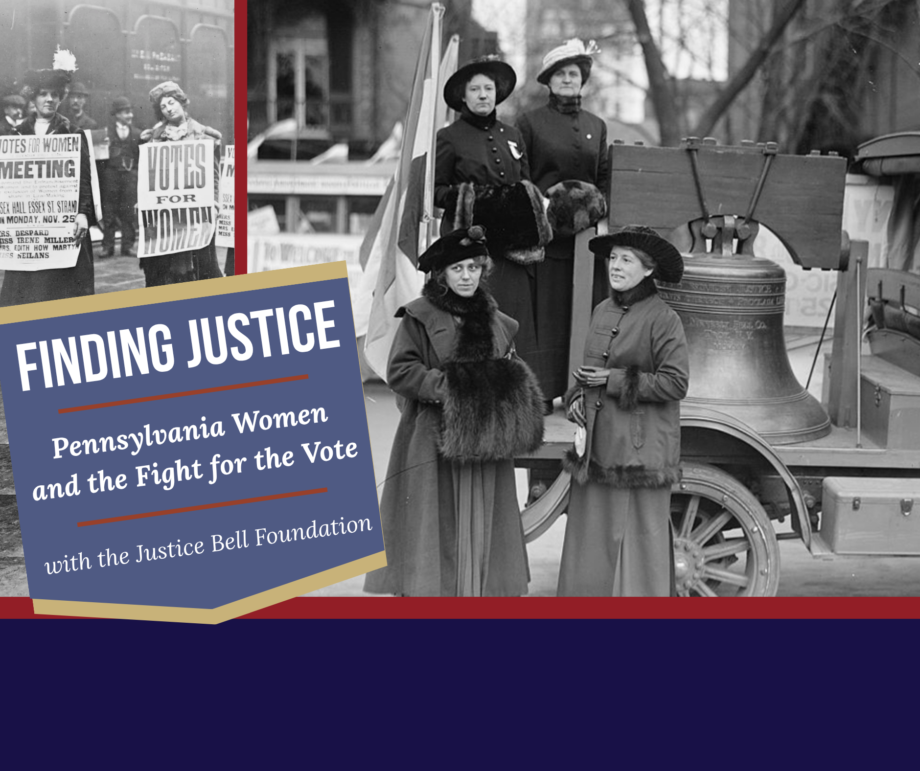 Finding Justice: Pennsylvania Women and The Fight for the Vote