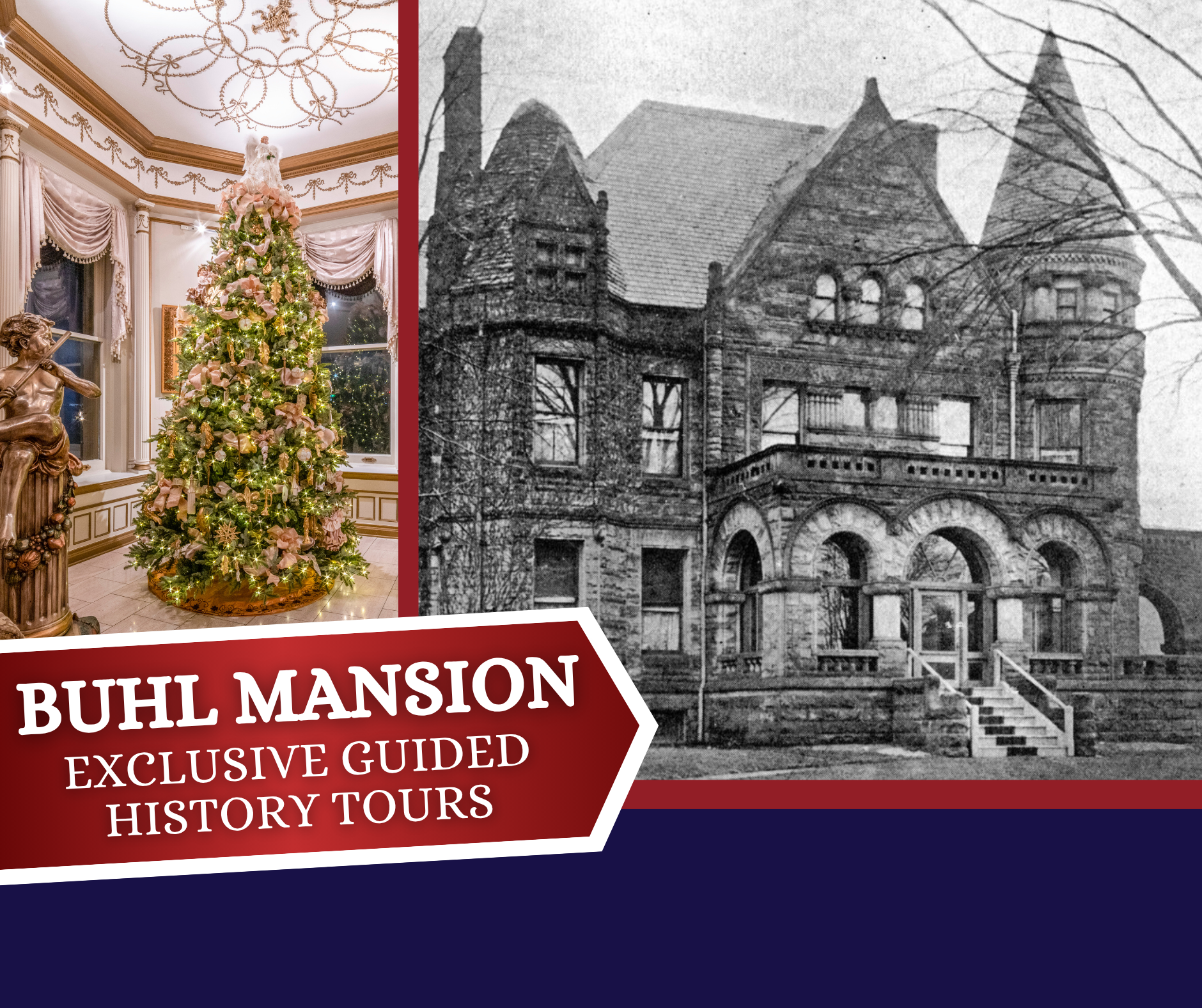 Buhl Mansion Christmas Guided History Tours