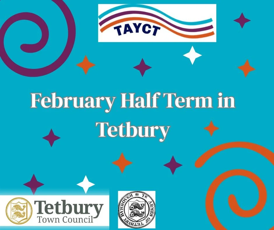 February half term is fast approaching! See below for our planned holiday activities. 

*Westonbirt Arboretum passes available by emailing darby.law@tayct.org.uk. One pass needed per person over 5 years old.

* Skittles session - Available for school