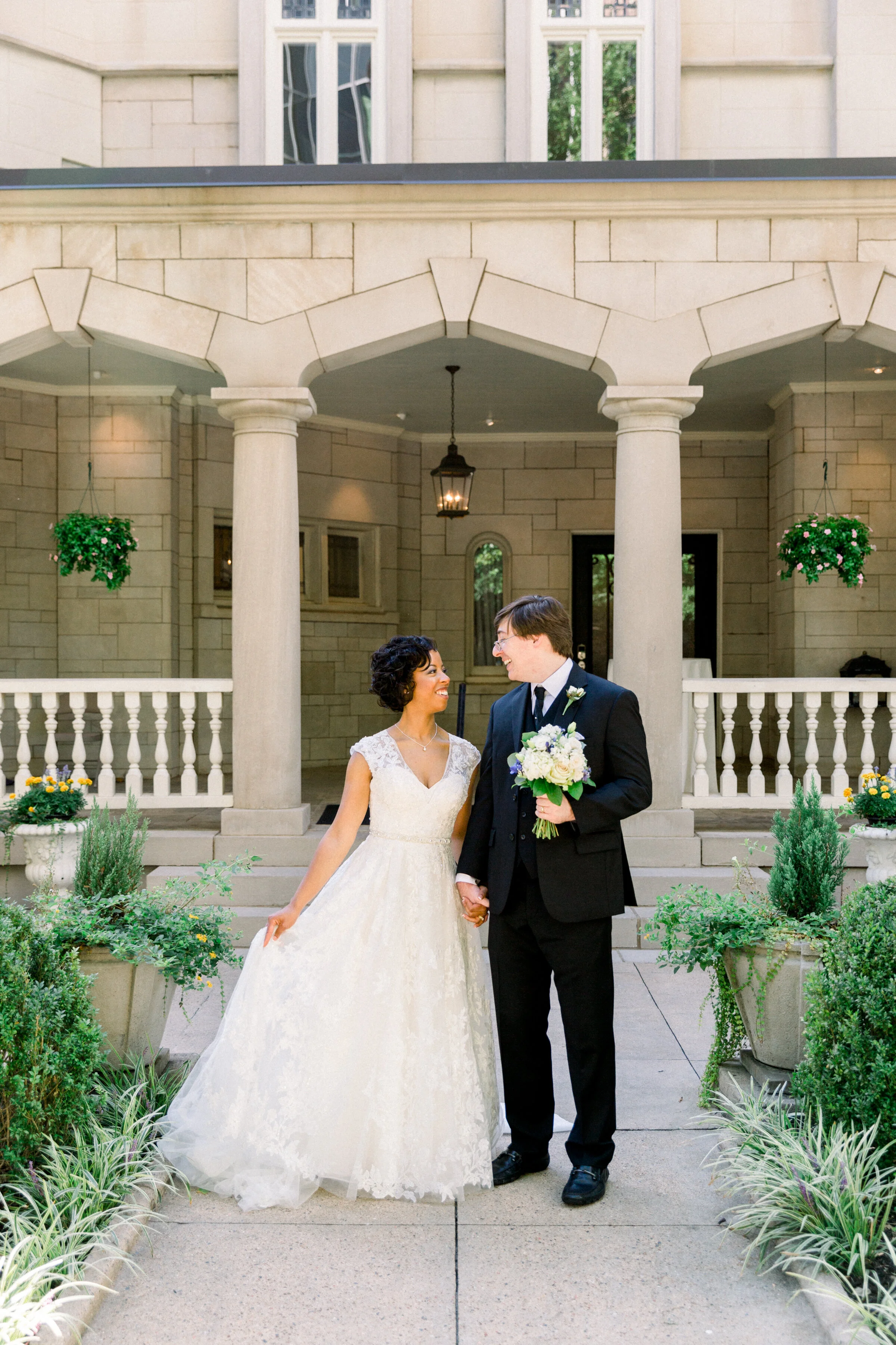 Real Weddings: Demetria and Evan