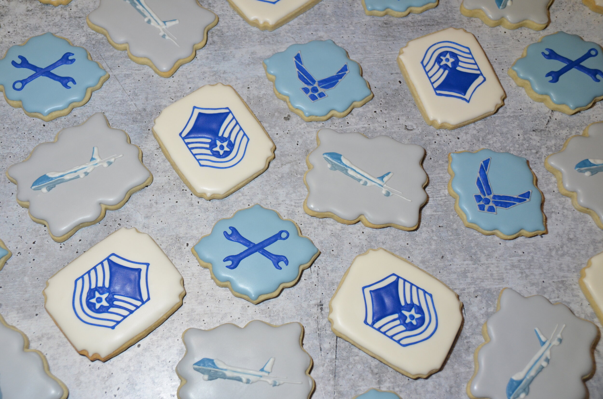 Air Force Retirement Cookies