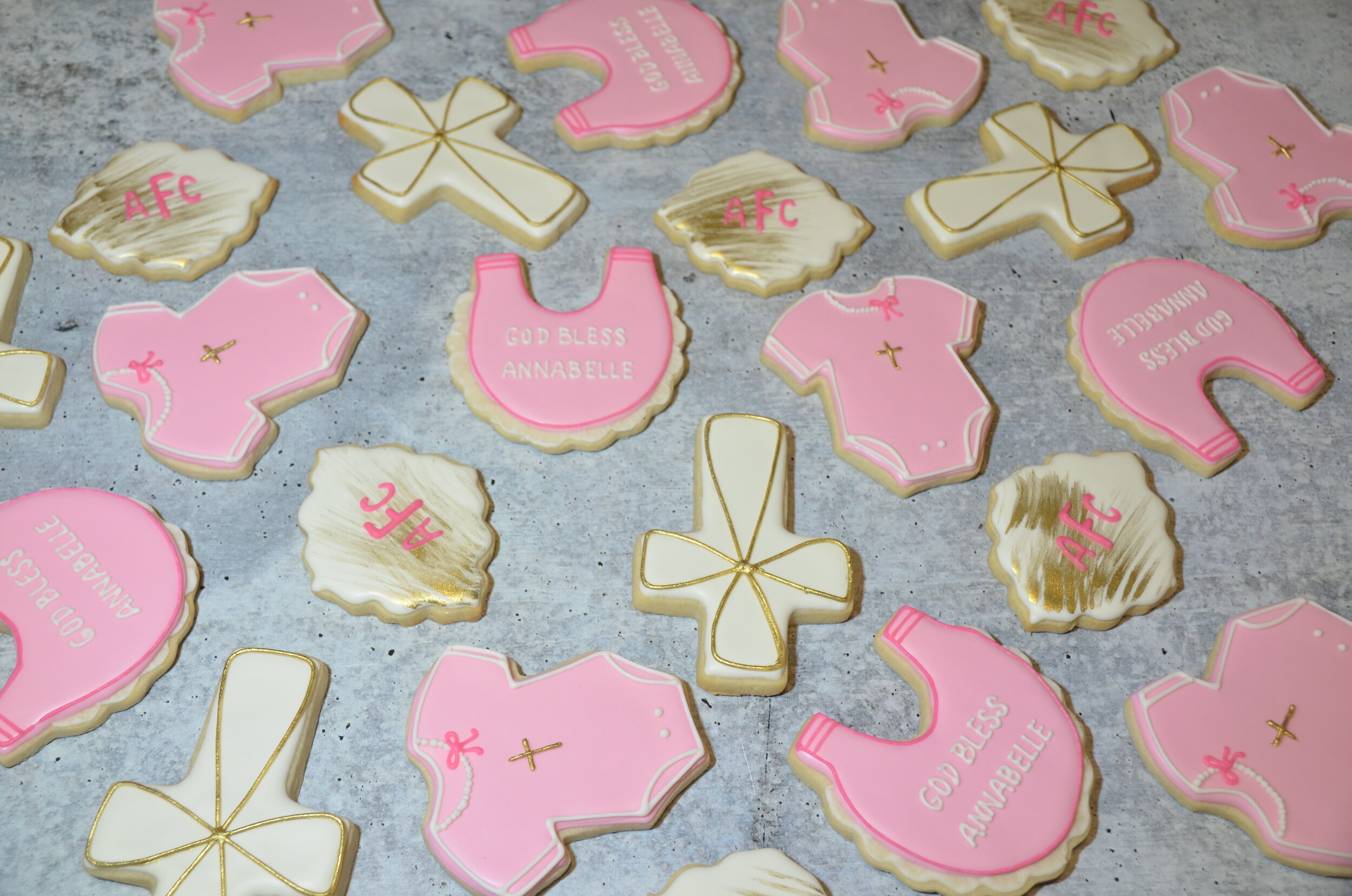 Baby Dedication Cookies