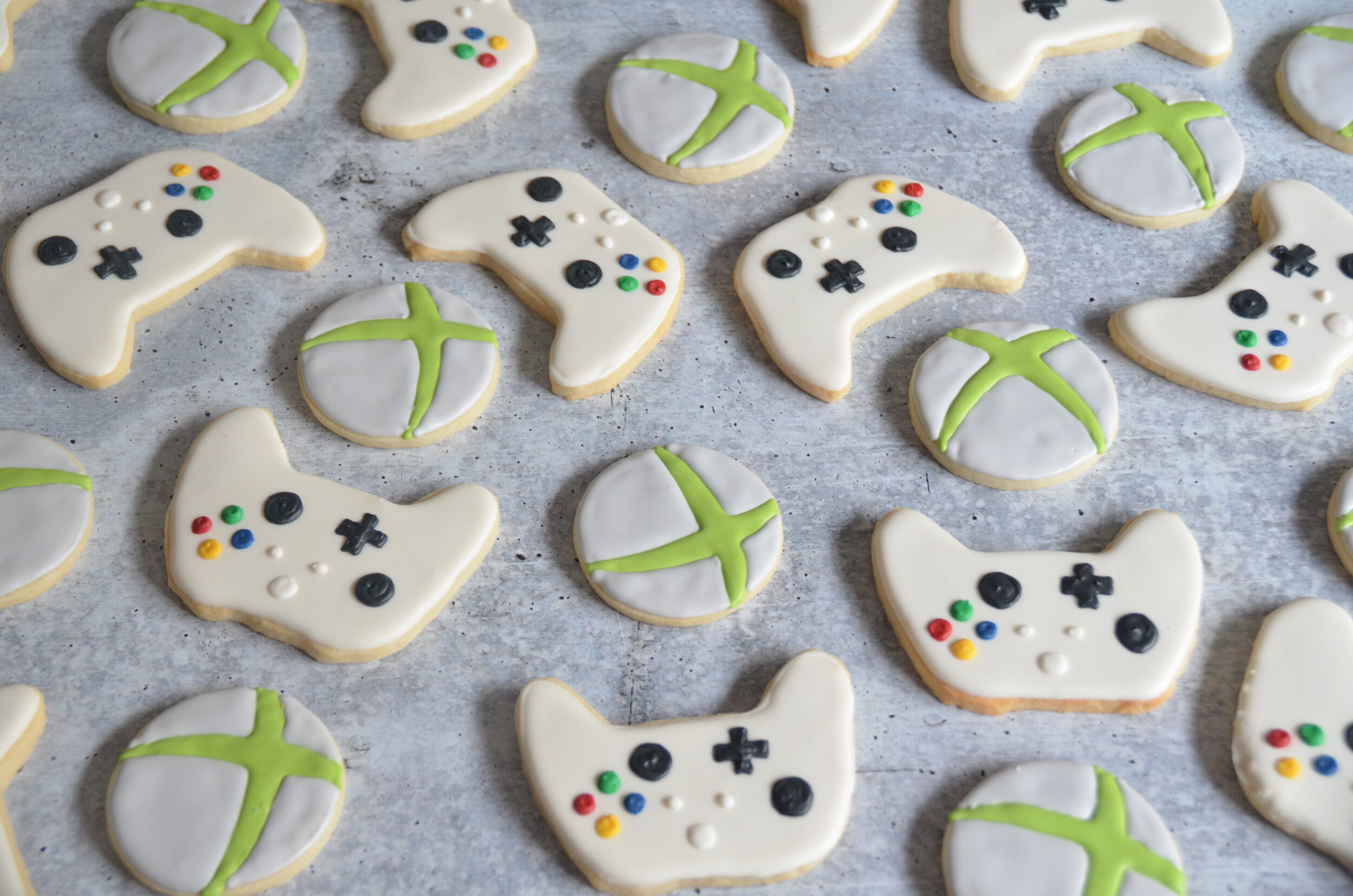 Xbox Sugar Cookies