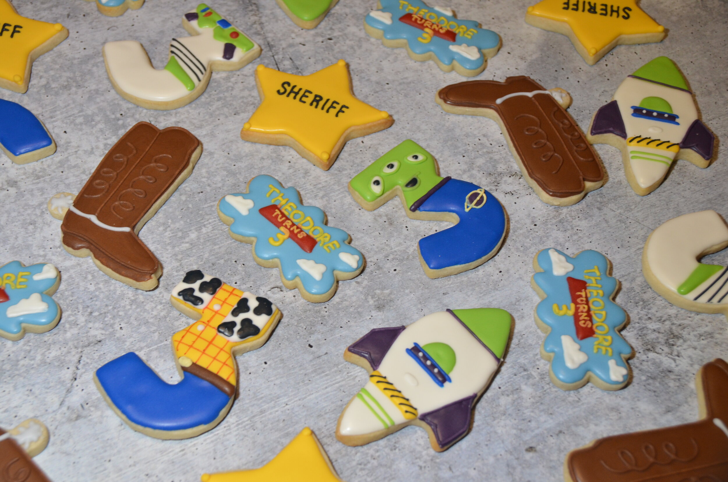 Toy Story Birthday Cookies